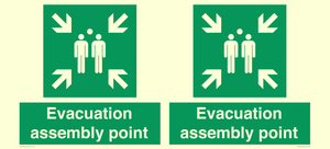 Evacuation assembly point